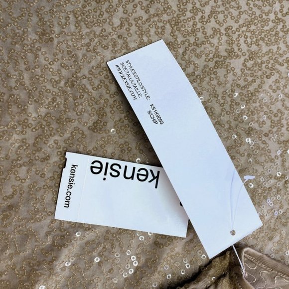 Kensie Sequin Sleeveless Jersey Tank Dress SZ Small NWT - Picture 11 of 11